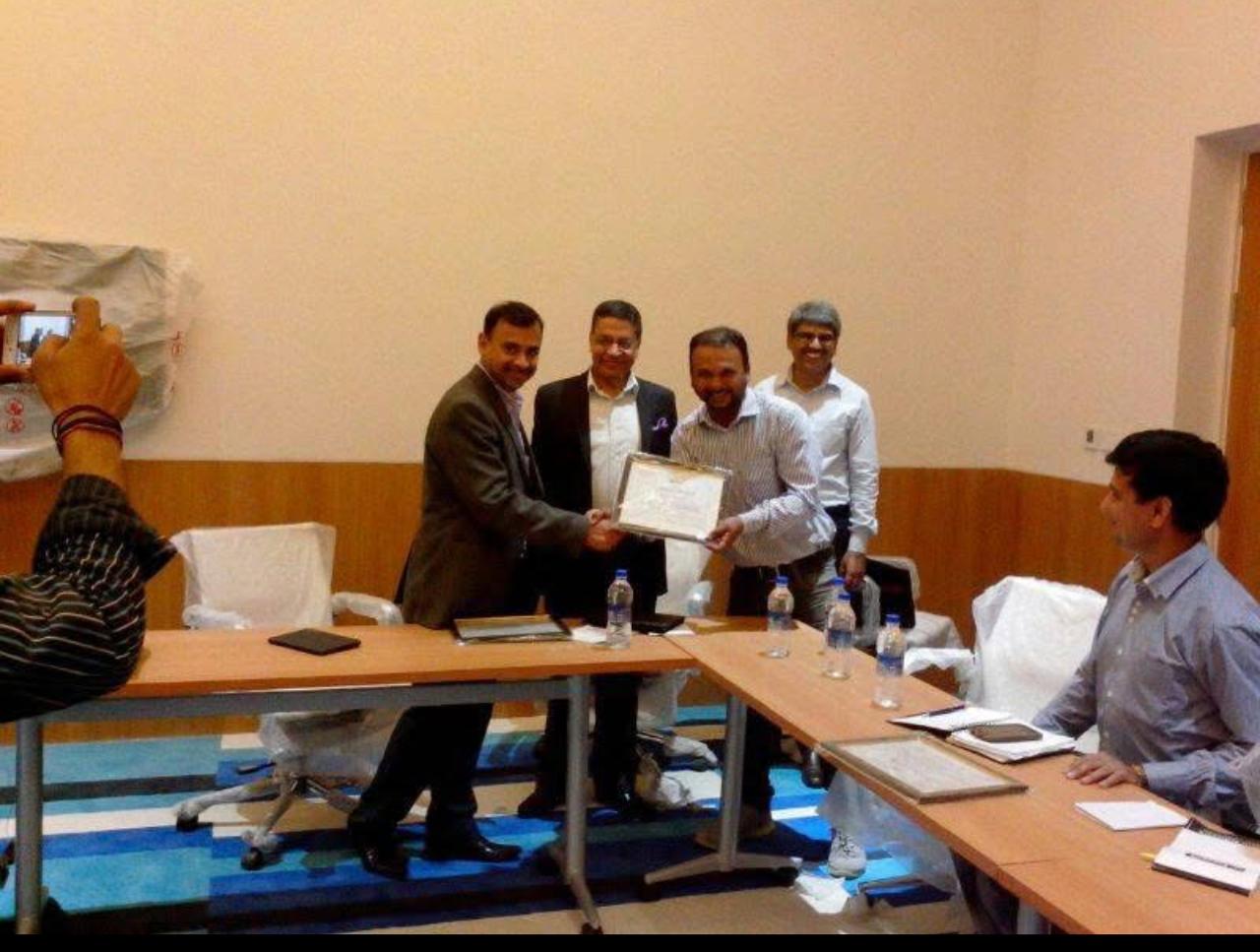 Construction project showcase